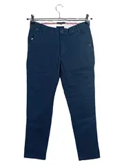 Vorschaubild 1 von Chino Stoffhose Kinder Jungen Blau Gr. 164 Logo Preppy