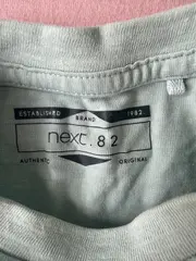 Vorschaubild 5 von Kinder T-Shirt Gr. 98/104 Grün Brusttasche Basic Baumwolle