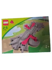 Vorschaubild 1 von Duplo 3775 Eisenbahn Weichen Set Zubehör Grau Kunststoff