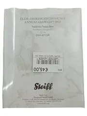 Vorschaubild 2 von Club Teddybär 2012 Bordeaux Burgundy 10cm EAN 421228 Jahresgeschenk
