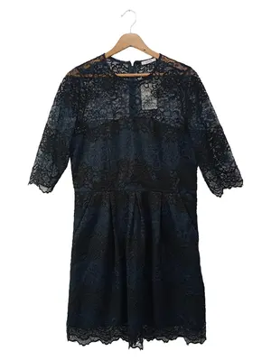 GANNI Spitzenkleid
