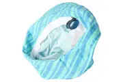 Vorschaubild 2 von TCM Kinder Hut Gr. 53-56 Blau Türkis Gestreift Casual Sommerhut Baumwolle