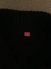 Vorschaubild 5 von Damen Bolero Strickjacke Kurzarm Schwarz Gr. 40/L Baumwolle