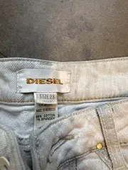 Vorschaubild 2 von Damen Jeans Slim Fit Gr. W28/L27 Grau Stretch Hose