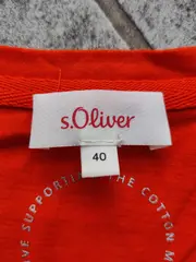 Vorschaubild 4 von Damen T-Shirt Gr. 40/L Orange Schriftzug Baumwolle NEU