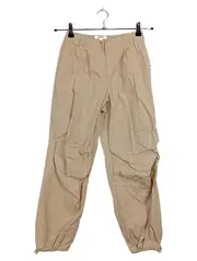 Vorschaubild 1 von Cargohose Kinder Mädchen Gr. 158 Beige Baumwolle Casual