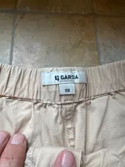 Vorschaubild 4 von Cargohose Kinder Mädchen Gr. 158 Beige Baumwolle Casual