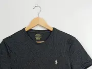 Vorschaubild 3 von Herren T-Shirt Gr. L Grau Meliert Custom Slim Fit