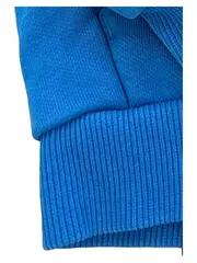 Vorschaubild 5 von Kinder Kapuzenpullover Hoodie Gr. 128 Blau Gelb Logo Sportlich