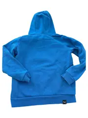 Vorschaubild 2 von Kinder Kapuzenpullover Hoodie Gr. 128 Blau Gelb Logo Sportlich