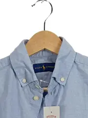 Vorschaubild 3 von Hemdbluse Damen XS Blau Kurzarm Oxford Button-Down