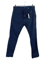 Vorschaubild 1 von Man Herren Stoffhose Chino Blau Gr. 50/L W34 Baumwolle NEU