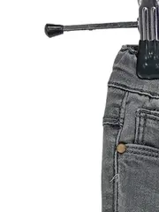 Vorschaubild 3 von Kinder Jeans Hose Gr. 98 Grau Stretch Unisex