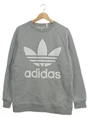 Vorschaubild 1 von Originals Damen Pullover Sweatshirt Trefoil Logo Baumwolle Grau S