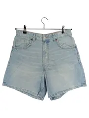 Vorschaubild 1 von Jeans Shorts Damen Gr. 40 High Waist hellblau light wash