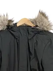 Vorschaubild 2 von Damen Winterjacke Parka Gr. 40/L Schwarz Kunstfell Kapuze
