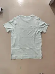 Vorschaubild 3 von Herren T-Shirt Kurzarm Baumwolle Logo Print Sportlich Grün S