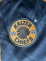 Vorschaubild 2 von Kaizer Chiefs Herren Fußball Trikot Gr. 42;XXS Schwarz Polyester