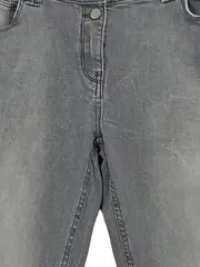 Vorschaubild 2 von Cecil We Love Denim Jeans Regular Fit Damen Grau W31 L27 Nieten Strass