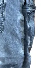 Vorschaubild 3 von Cecil We Love Denim Jeans Regular Fit Damen Grau W31 L27 Nieten Strass
