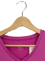 Vorschaubild 5 von Damen T-Shirt Kurzarm Sport Fitness Polyester Pink Gr. 38 M
