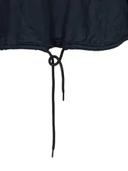 Vorschaubild 2 von Damen Langarmshirt Gr. 40/L Schwarz Casual mit Tunnelzug