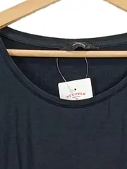 Vorschaubild 3 von Damen Langarmshirt Gr. 40/L Schwarz Casual mit Tunnelzug