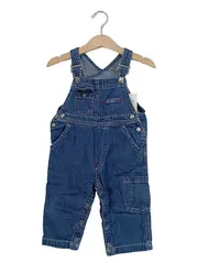 Vorschaubild 1 von Latzhose Jeans Baby Kinder Gr. 86 Blau Denim Baumwolle