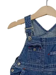 Vorschaubild 2 von Latzhose Jeans Baby Kinder Gr. 86 Blau Denim Baumwolle