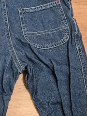 Vorschaubild 4 von Latzhose Jeans Baby Kinder Gr. 86 Blau Denim Baumwolle