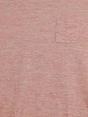 Vorschaubild 3 von Mädchen T-Shirt Rosa Meliert Gr. 146/152 Brusttasche Casual