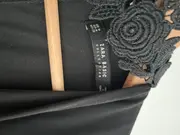 Vorschaubild 4 von Abendkleid Maxikleid Damen Elegant Schwarz Spitze Gr. 38 M