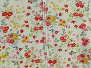 Vorschaubild 3 von Mädchen Kapuzenpullover Blumenmuster Langarm Kapuze Gr. 110 Mehrfarbig