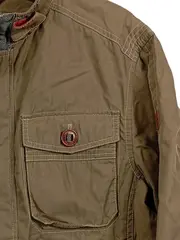 Vorschaubild 3 von Herren Outdoorjacke Gr. 50 Oliv Polyester
