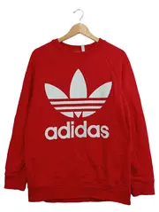 Vorschaubild 1 von Originals Trefoil Sweatshirt Damen Gr. 36/S Rot Logo Pullover