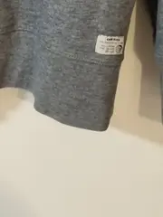 Vorschaubild 3 von Herren Sweatshirt Gr. 46/S Grau Meliert mit Schriftzug