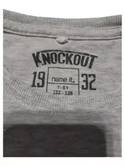 Vorschaubild 3 von Kinder T-Shirt Grau Knockout Gr. 122-128 Kurzarm City-Print