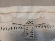 Vorschaubild 2 von Damen Pullover Gr. XL Weiß Lochmuster Baumwolle Casual