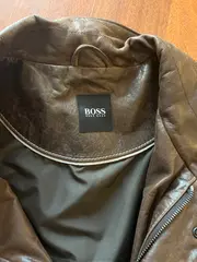 Vorschaubild 6 von Lederjacke Herren Braun Gr. 54 XXL Klassisch Reißverschluss Leder