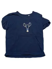 Vorschaubild 1 von Kinder T-Shirt Kurzarm Tiermotiv Hummer Blau Gr. 74