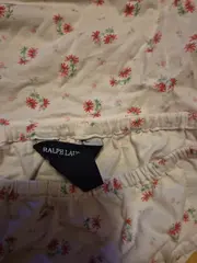 Vorschaubild 5 von Baby Mädchen Set Kleid Höschen Blumenmuster Weiß Gr. 80 Baumwolle