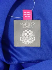 Vorschaubild 3 von Etuikleid Damen Gr. 40/M Blau Elegant Business Kleid