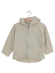 Vorschaubild 1 von TCM Fleecejacke Kinder Outdoor Kapuze Beige Gr. 92 Polyester