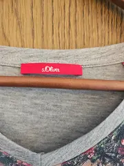 Vorschaubild 3 von Damen T-Shirt Gr. 38/M Mehrfarbig Casual Florales Muster