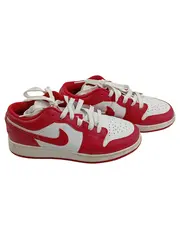 Vorschaubild 1 von Air Jordan 1 Low Sneaker Rot Weiß Gr. 36 Leder Streetwear
