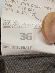 Vorschaubild 3 von Damen Blazer Gr. 36/S Braun Elegant Klassisch Baumwolle