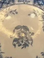 Vorschaubild 3 von China Blue Unterteller Porzellan Blumenmuster Klassisch Blau