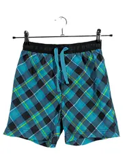Vorschaubild 1 von Badeshorts Jungen Gr. 146/152 türkis kariert Schwimmshorts