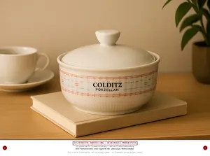 COLDITZ PORZELLAN Zuckerdose