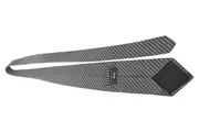 Vorschaubild 2 von Krawatte Herren Grau Gestreift Business Elegant Seide 149cm 9cm